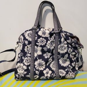 Vera Bradley small tote with crossbody strap